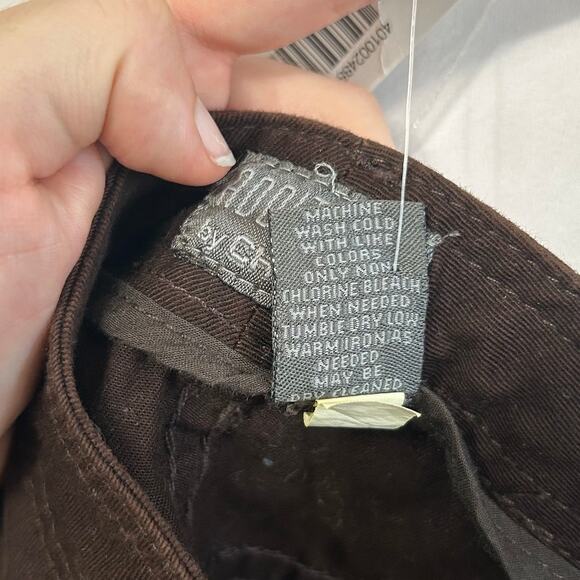 Chico's Additions Salera Twill Autumn Pant NWT Womens Sz 3 (L) Chocolate Stretch - Picture 5 of 5